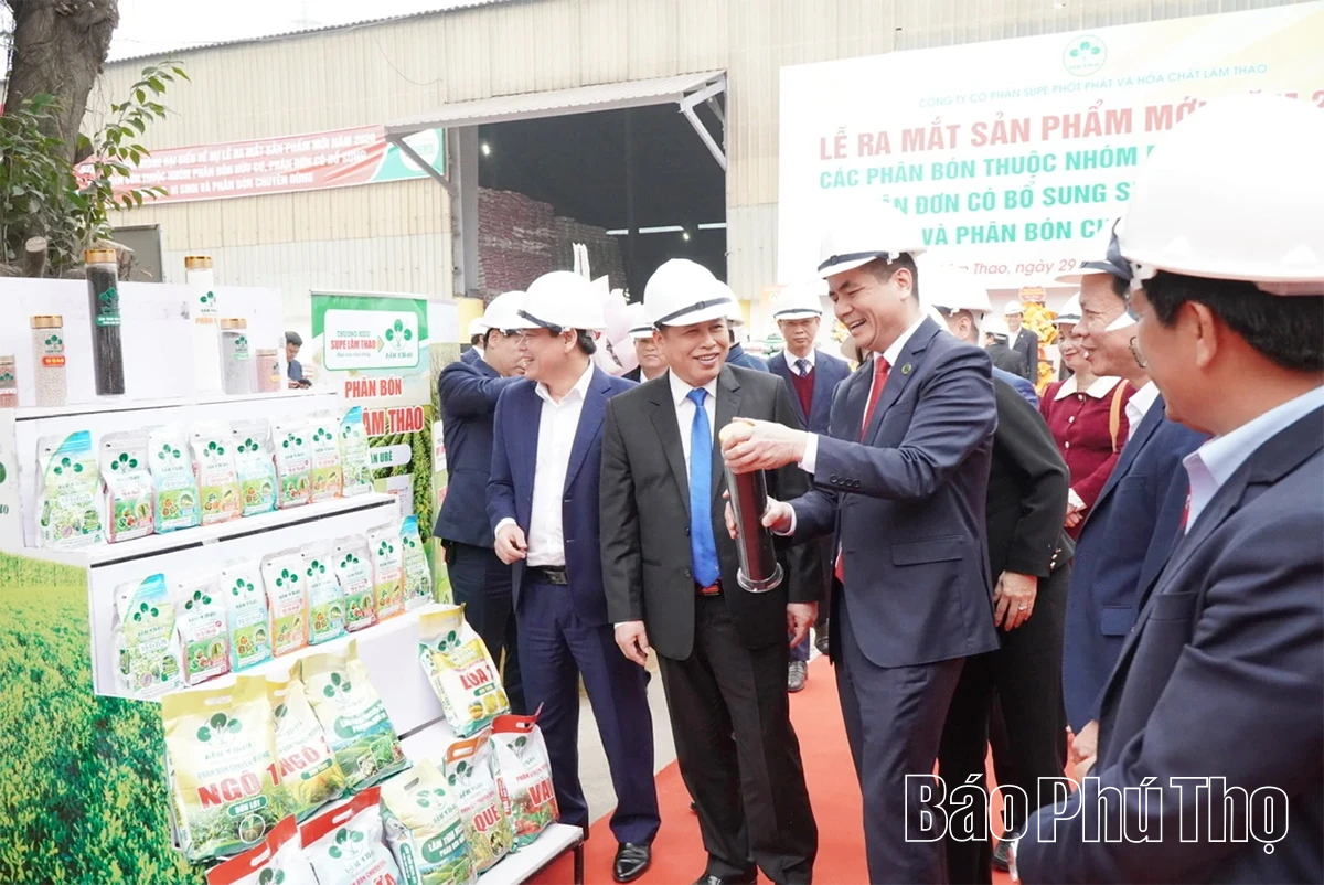 Supe Lâm Thao ra mắt thị trường sản phẩm phân bón mới năm 2026