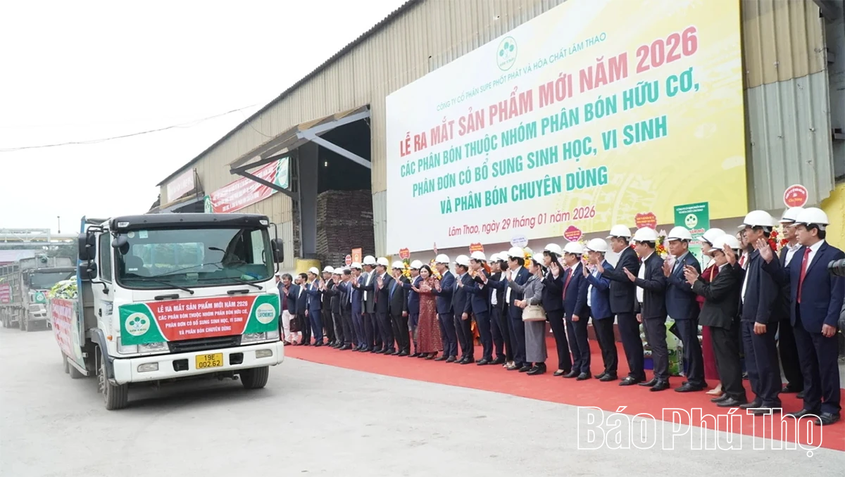 Supe Lâm Thao ra mắt thị trường sản phẩm phân bón mới năm 2026