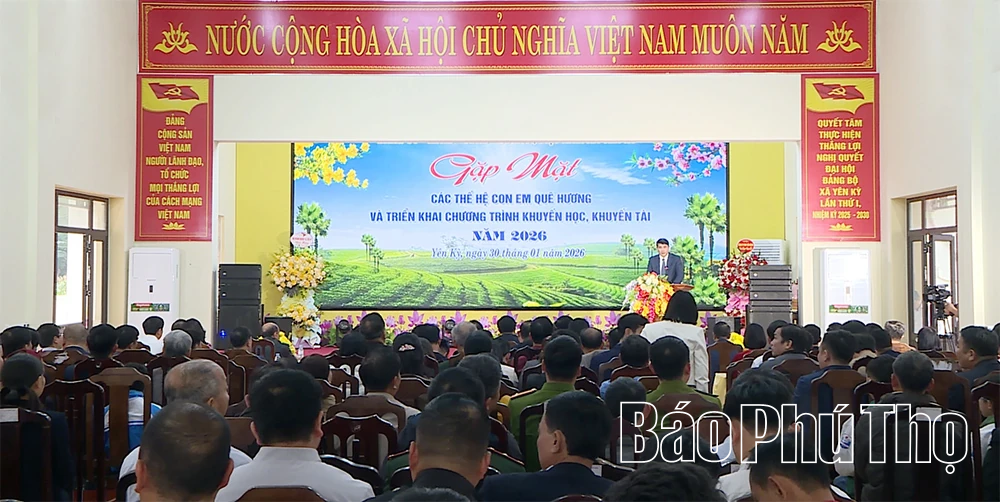 Xã Yên Kỳ triển khai chương trình khuyến học, khuyến tài năm 2026