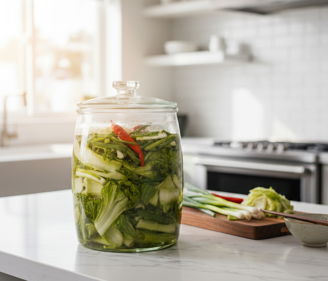 Rau cải bẹ xanh muối dưa lợi hay hại? Cách ăn tốt cho sức khỏe trong dịp Tết