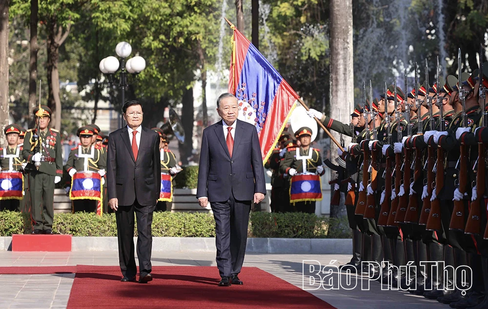Phú Thọ tăng cường hợp tác địa phương, góp phần củng cố quan hệ hữu nghị vĩ đại, đoàn kết đặc biệt Việt Nam - Lào