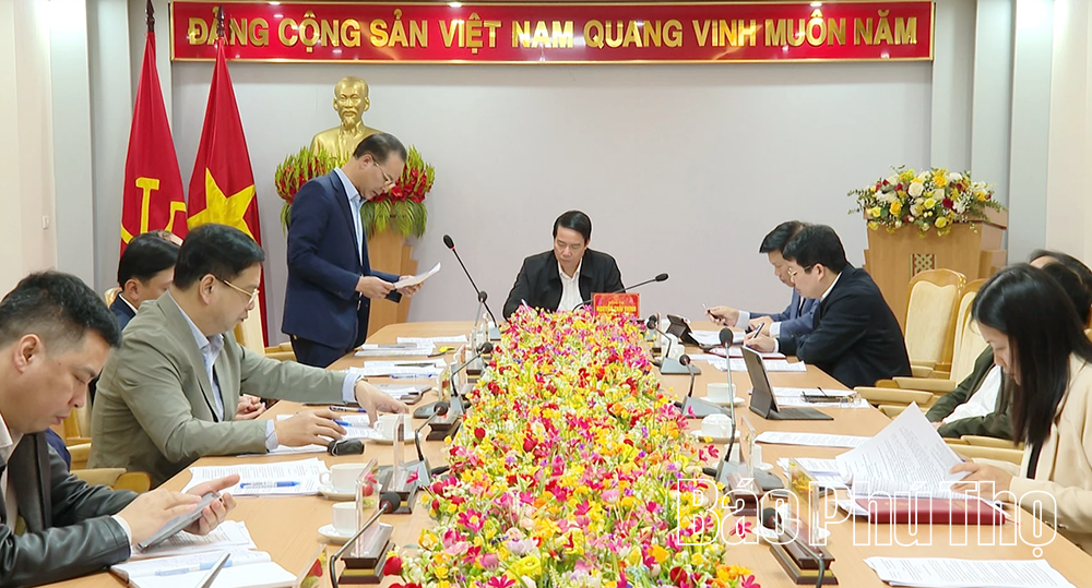 Ban Kinh tế - Ngân sách HĐND tỉnh thẩm tra các dự thảo nghị quyết