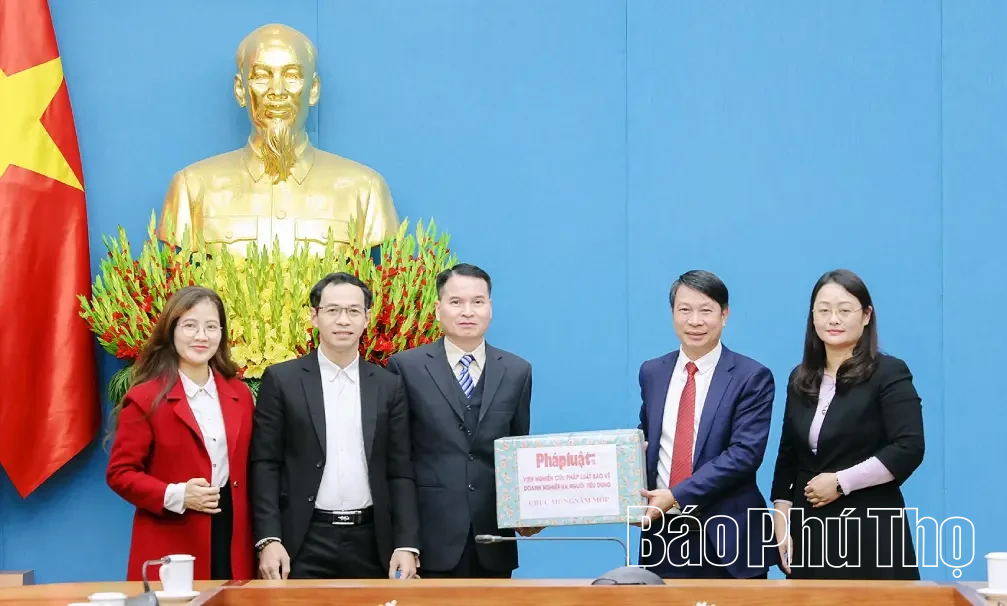 Viện nghiên cứu Pháp luật bảo vệ doanh nghiệp và người tiêu dùng làm đề xuất nhiều hoạt động tại Phú Thọ