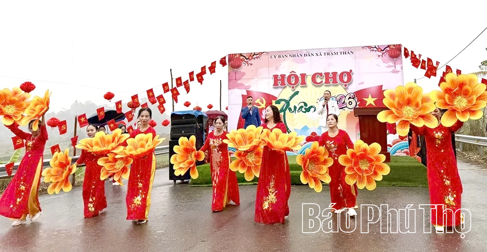 Hội chợ Xuân Bính Ngọ 2026 xã Trạm Thản