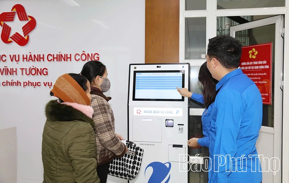 Chuyển biến trong chuyển đổi số ở Vĩnh Tường