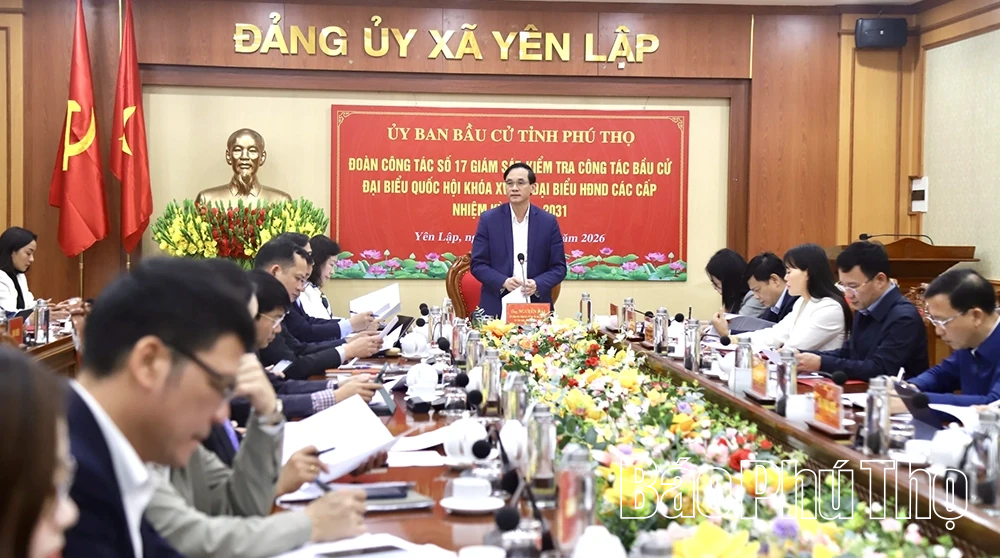 Giám sát công tác bầu cử tại đơn vị bầu cử số 6