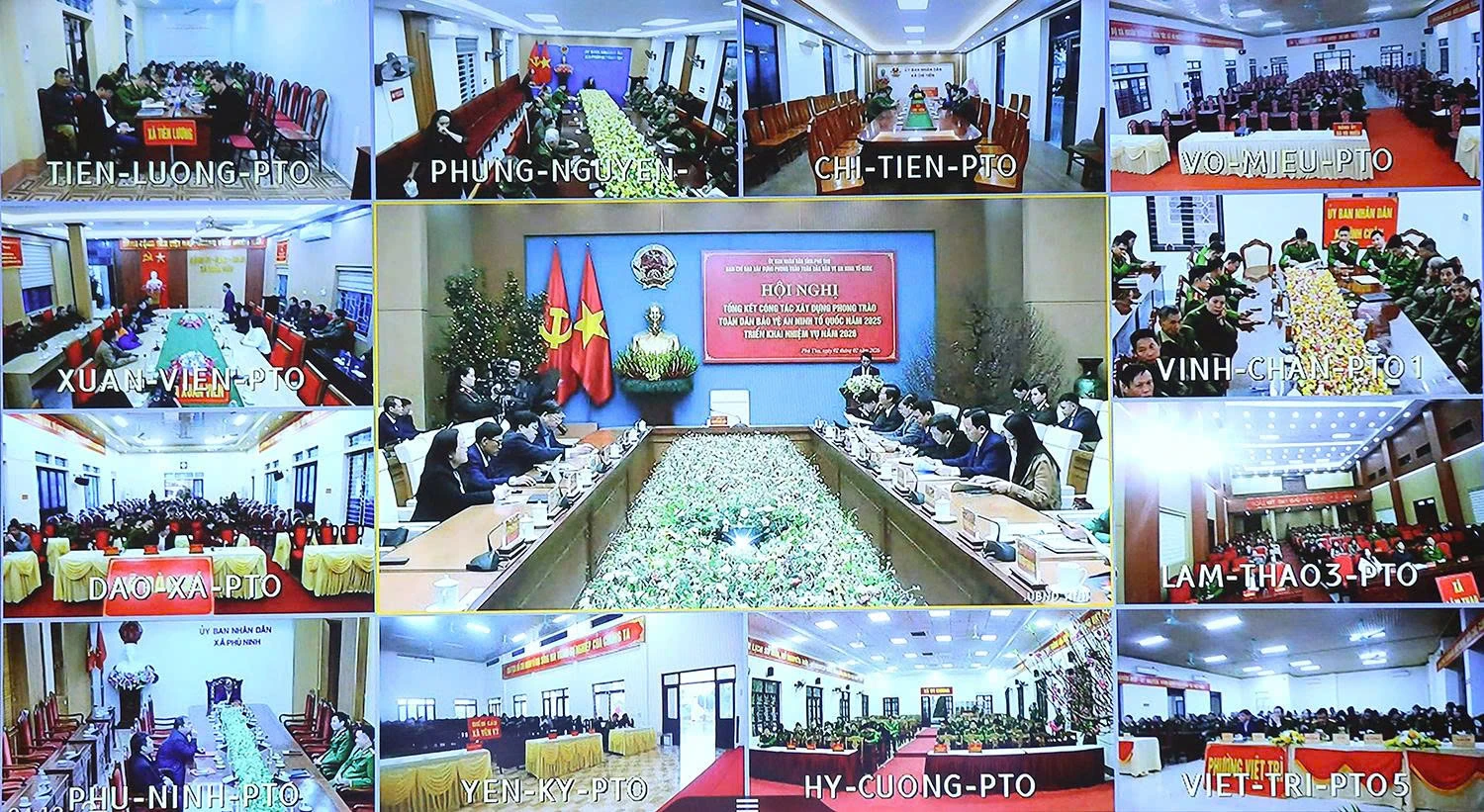 Xây dựng phong trào toàn dân bảo vệ an ninh Tổ quốc đi vào chiều sâu