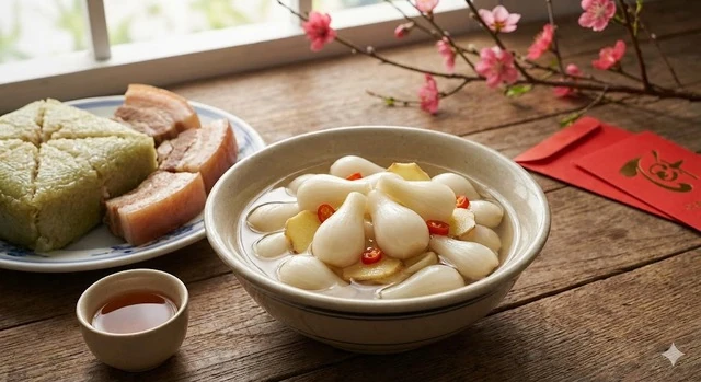 Dưa hành muối ngày Tết: Lợi ích, nguy cơ sức khỏe và ai nên tránh?