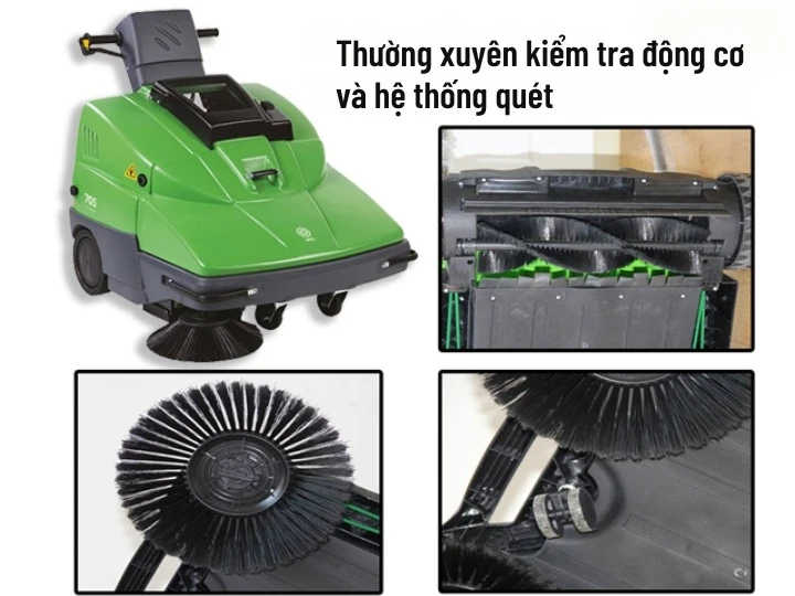 Cách sử dụng xe quét rác đúng chuẩn, an toàn