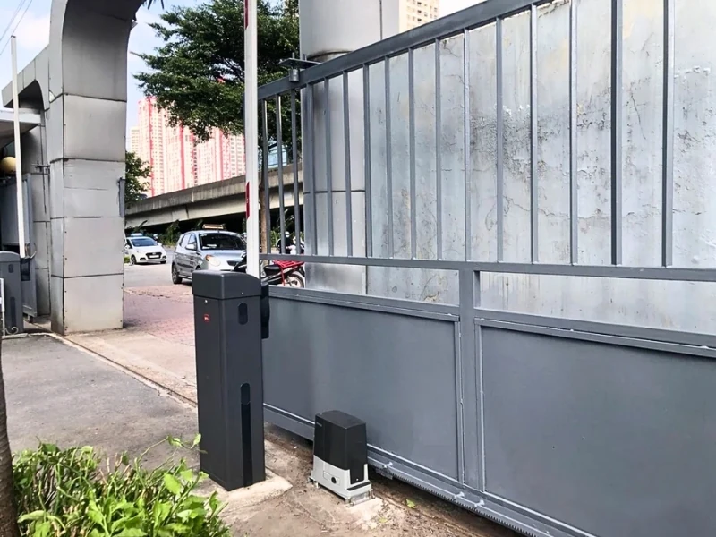 Barie tự động cần thẳng - Giải pháp kiểm soát giao thông chuyên nghiệp