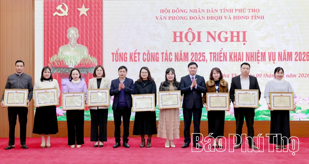 Văn phòng Đoàn đại biểu Quốc hội và HĐND tỉnh triển khai nhiệm vụ năm 2026