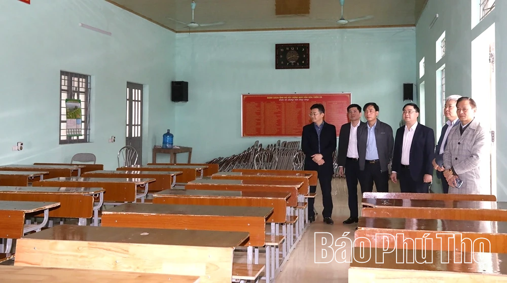 Kiểm tra công tác chuẩn bị bầu cử tại Đơn vị Bầu cử số 19