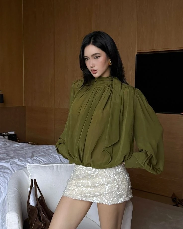 Cách phối đồ đi chơi Tết đơn giản và sang