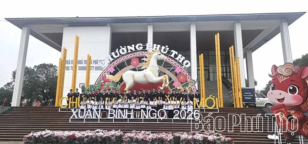 Phường Phú Thọ khoác “áo mới” rạng rỡ đón Xuân