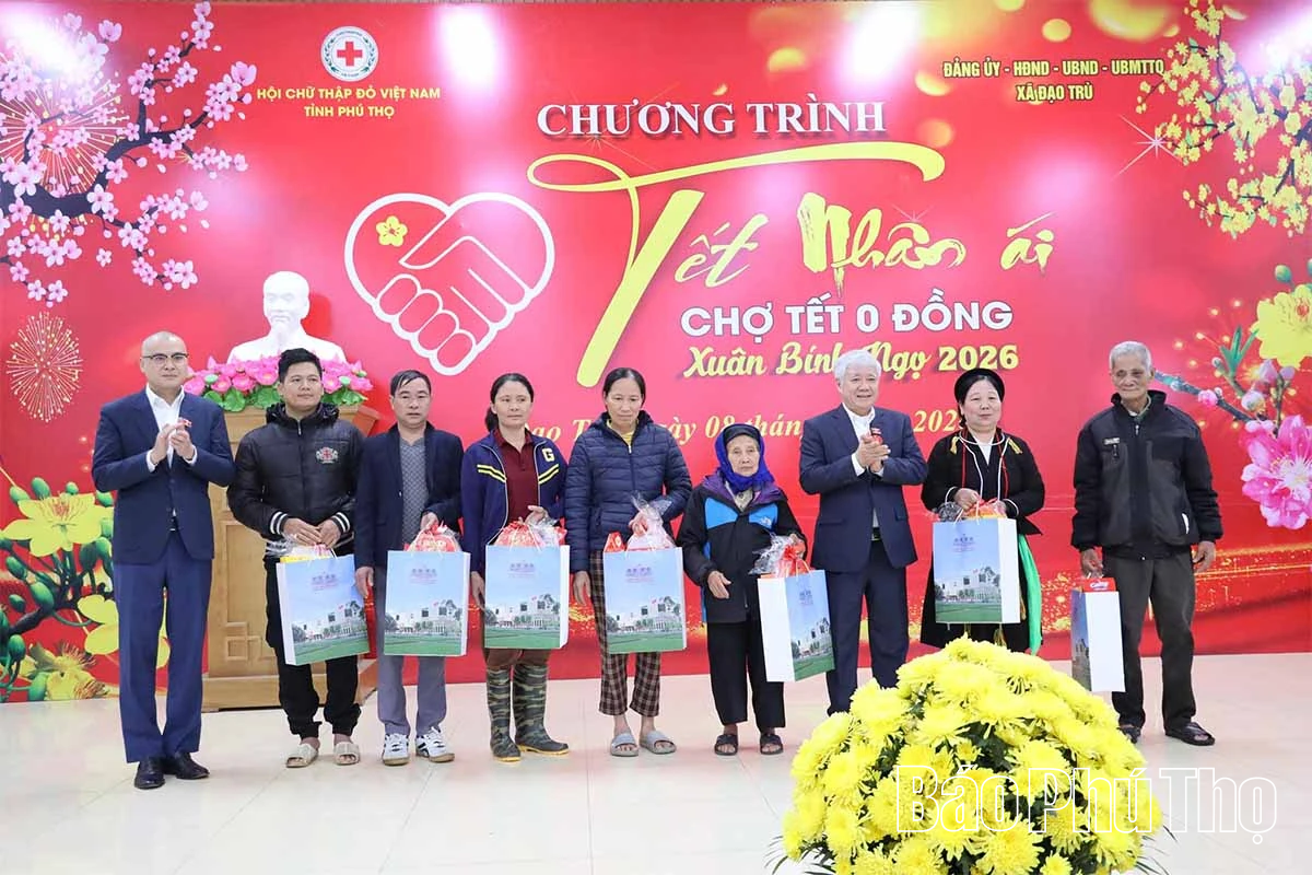 Mang Xuân ấm đến người dân xã Đạo Trù