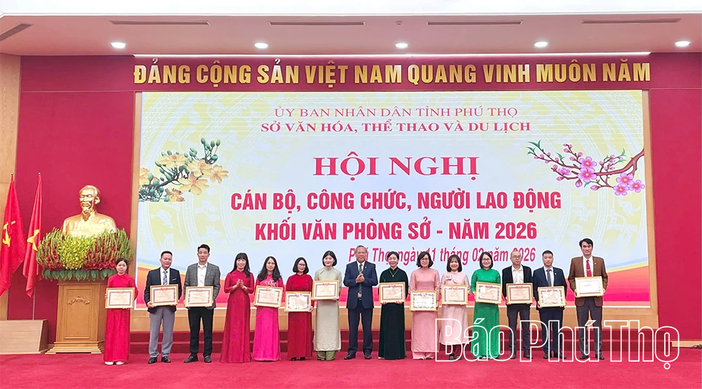 Hội nghị cán bộ, công chức người lao động khối Văn phòng Sở Văn hóa, Thể thao và Du lịch