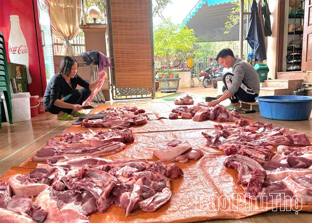 Đụng lợn ngày Tết - Nét văn hóa sum vầy của làng quê Việt