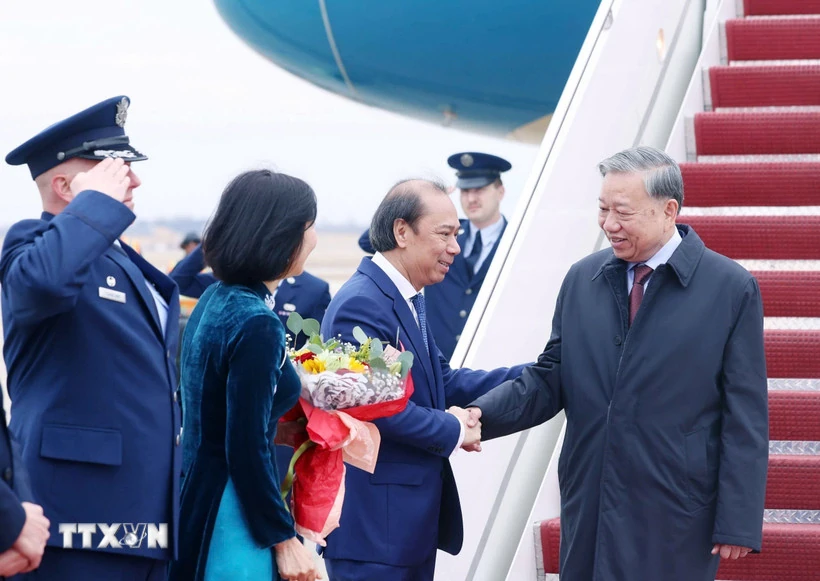 Tổng Bí thư Tô Lâm đến Hoa Kỳ dự cuộc họp khai mạc Hội đồng Hòa bình về Gaza