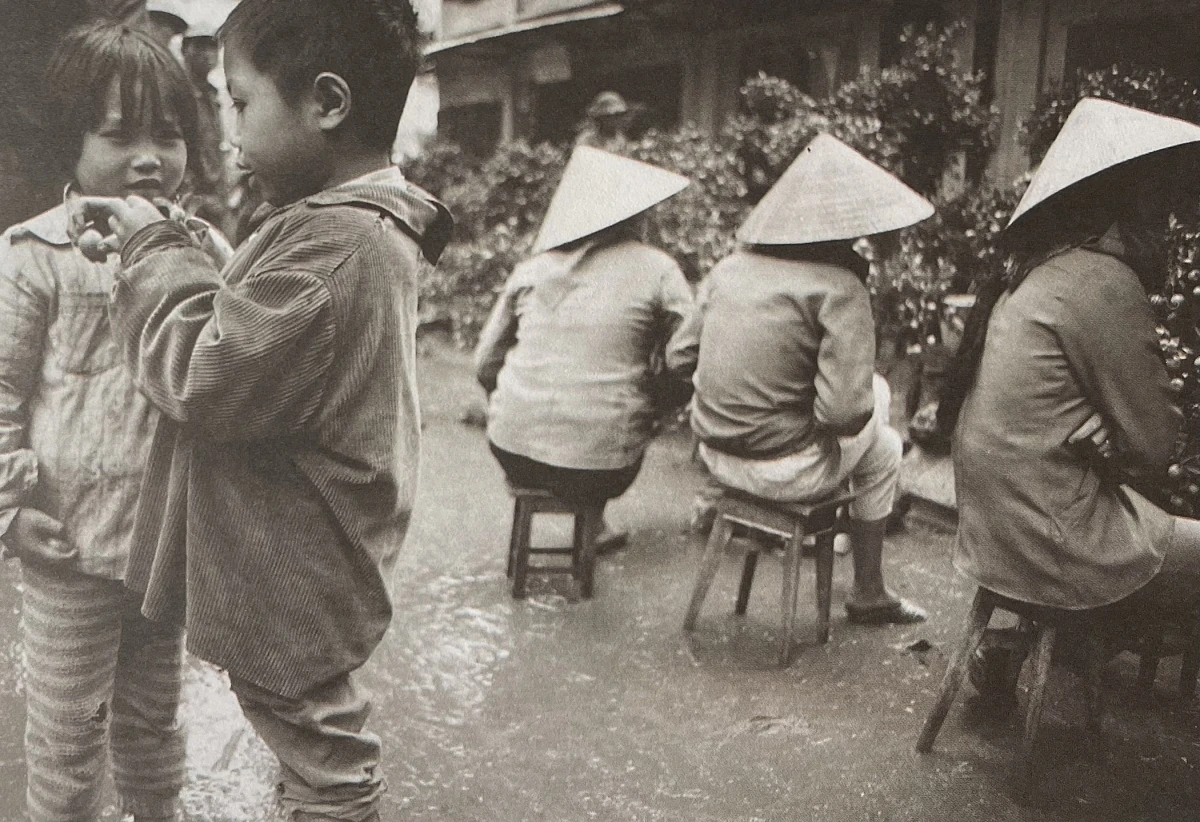 Chợ hoa Tết ở Hà Nội thập niên 1980