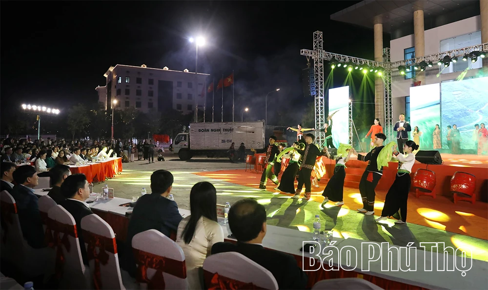 Giao lưu văn nghệ mừng Đảng, mừng Xuân Bính Ngọ 2026 tại phường Hòa Bình