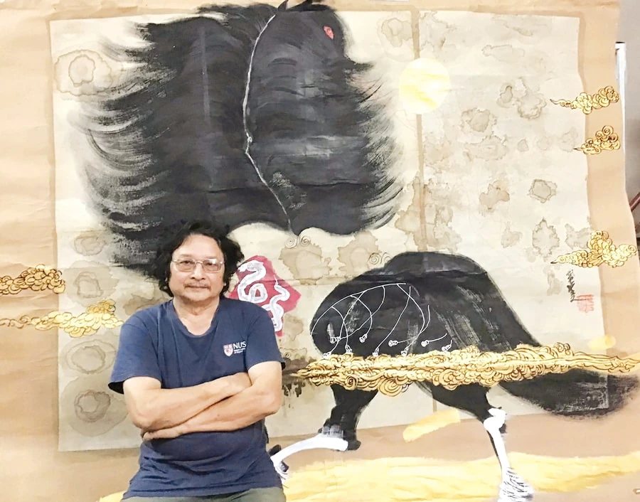 “Kể chuyện ngựa trên tranh