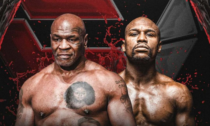 Ấn định ngày Mike Tyson so găng Mayweather