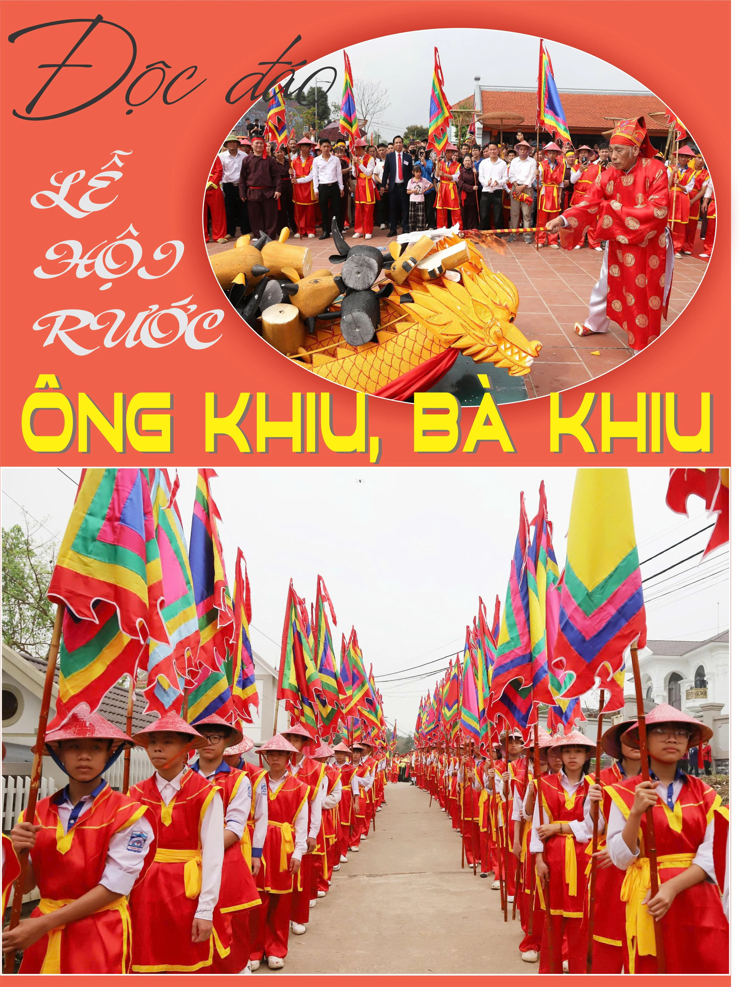 Độc đáo lễ hội rước ông Khiu, bà Khiu