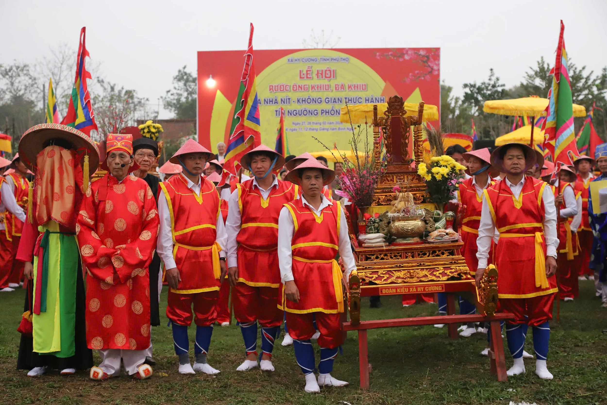 Độc đáo lễ hội rước ông Khiu, bà Khiu