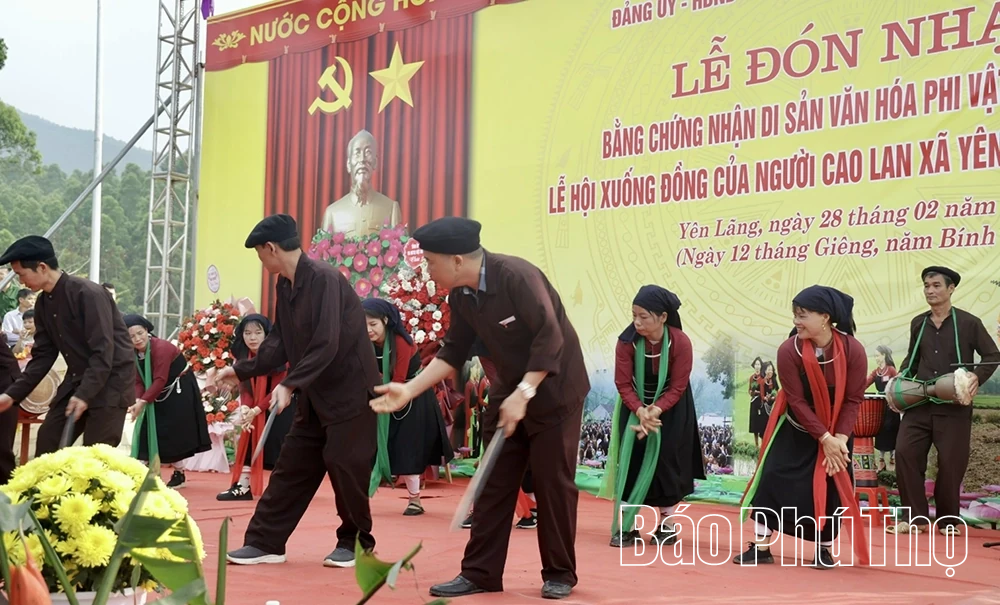 Đặc sắc lễ hội Xuống đồng của đồng bào Cao Lan ở Yên Lãng