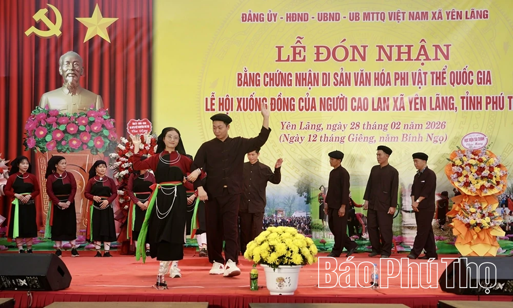 Đặc sắc lễ hội Xuống đồng của đồng bào Cao Lan ở Yên Lãng