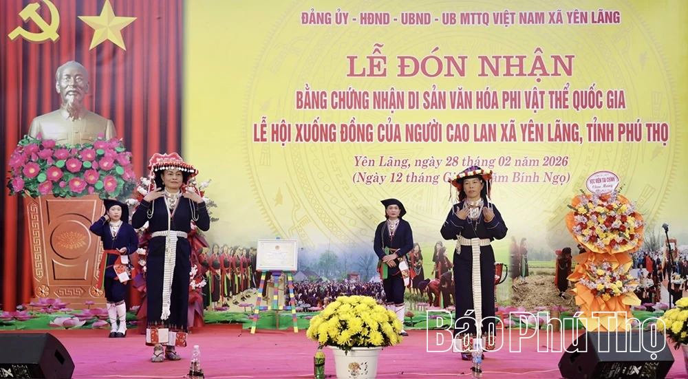 Đặc sắc lễ hội Xuống đồng của đồng bào Cao Lan ở Yên Lãng