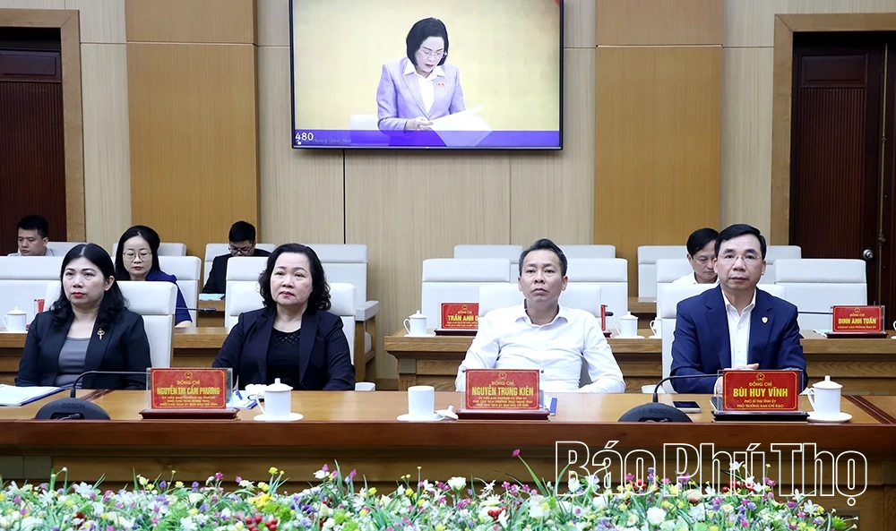 Hội nghị trực tuyến toàn quốc về công tác bầu cử đại biểu Quốc hội và HĐND các cấp