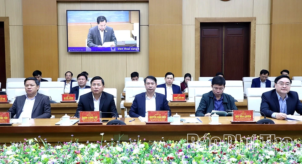 Hội nghị trực tuyến toàn quốc về công tác bầu cử đại biểu Quốc hội và HĐND các cấp