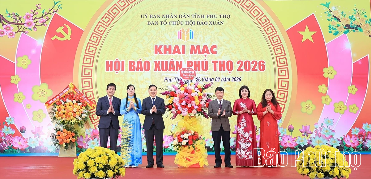 Khai mạc Hội Báo Xuân Phú Thọ 2026