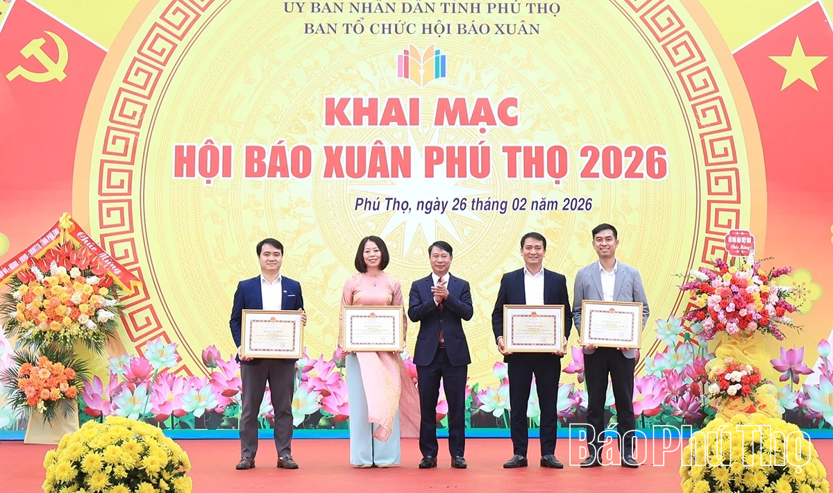 Khai mạc Hội Báo Xuân Phú Thọ 2026