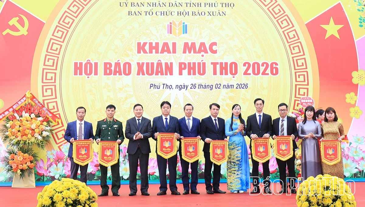 Khai mạc Hội Báo Xuân Phú Thọ 2026
