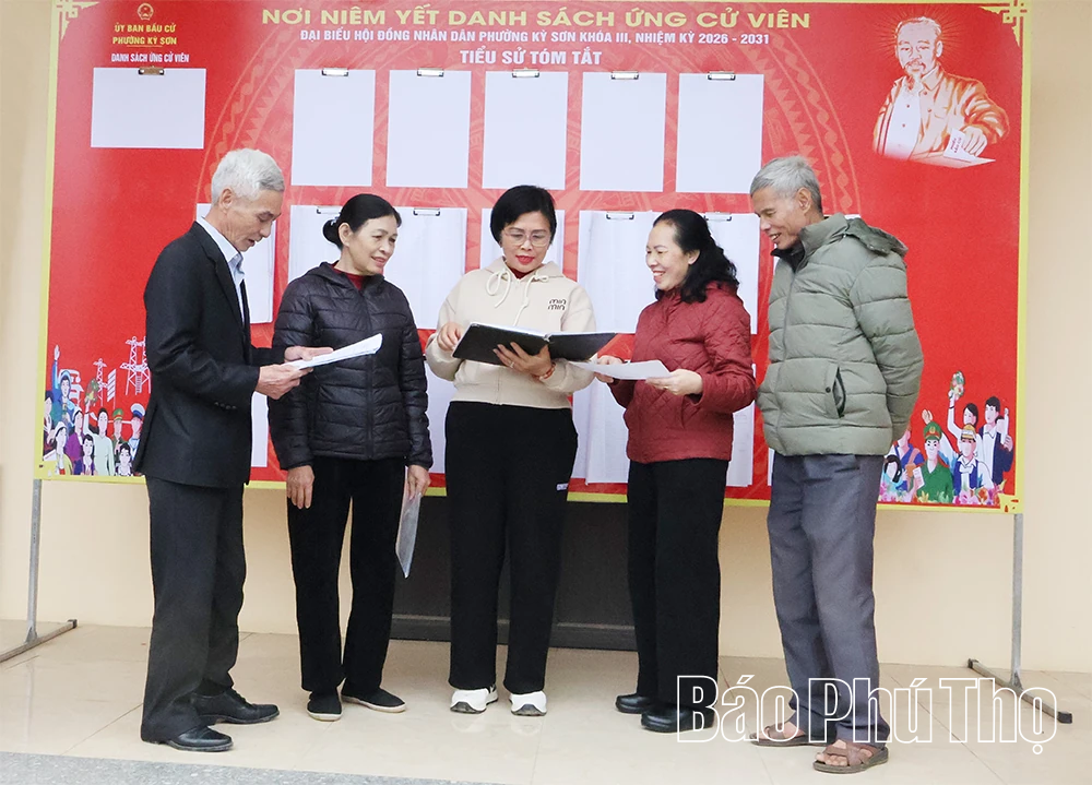 Công tác chuẩn bị bầu cử đảm bảo tiến độ, đúng quy định