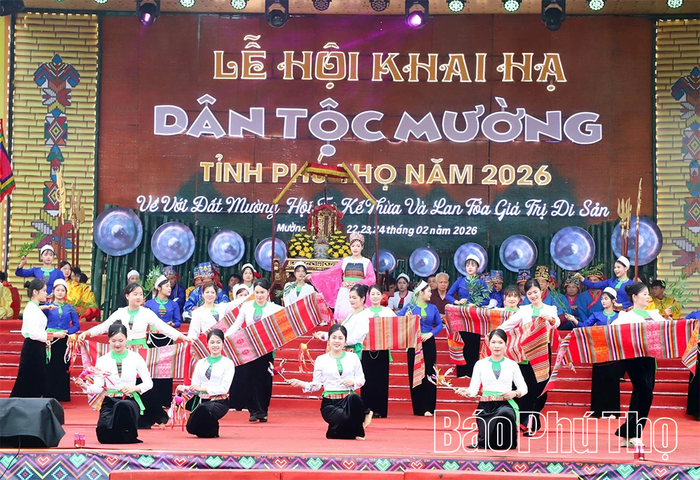 Lễ hội Khai hạ dân tộc Mường: Mở mùa, mở hội, mở không gian kết nối