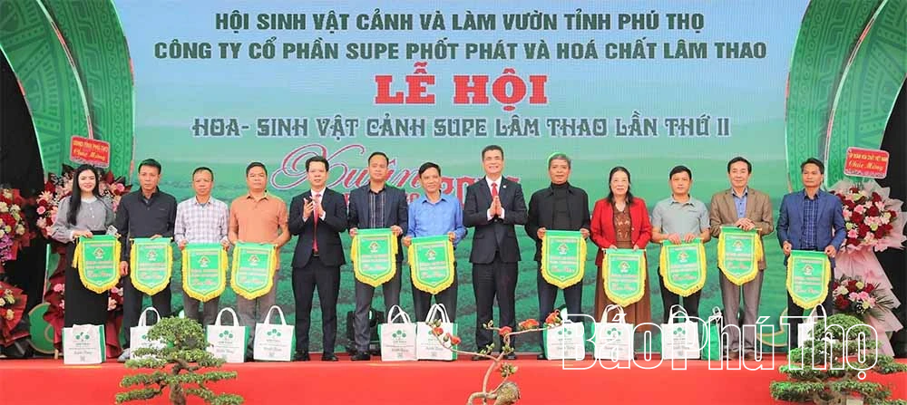 Lễ hội Hoa - Sinh vật cảnh Supe Lâm Thao lần thứ 2 Xuân Bính Ngọ 2026