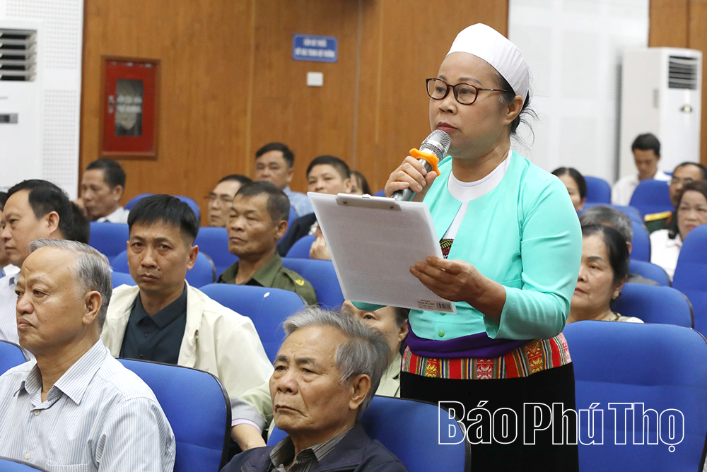 Ứng cử viên ĐBQH khóa XVI tại Đơn vị bầu cử số 5: Cam kết lắng nghe, chuyển tải tiếng nói của cử tri