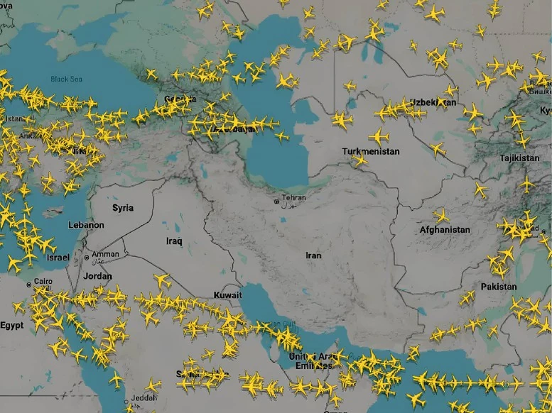 Bộ Xây dựng yêu cầu không tổ chức chuyến bay qua khu vực vùng trời Trung Đông