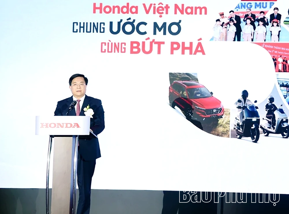 Kỷ niệm 30 năm thành lập Công ty Honda Việt Nam: Khẳng định vị thế doanh nghiệp FDI tiêu biểu