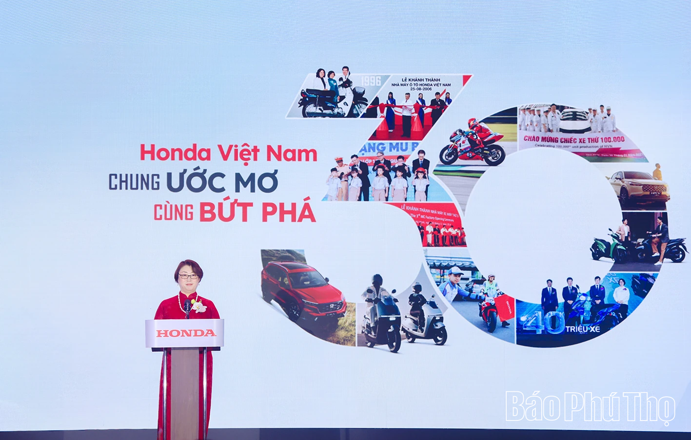 Kỷ niệm 30 năm thành lập Công ty Honda Việt Nam: Khẳng định vị thế doanh nghiệp FDI tiêu biểu