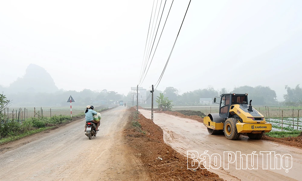 Tháo gỡ vướng mắc, đẩy nhanh tiến độ thi công đường tỉnh 436