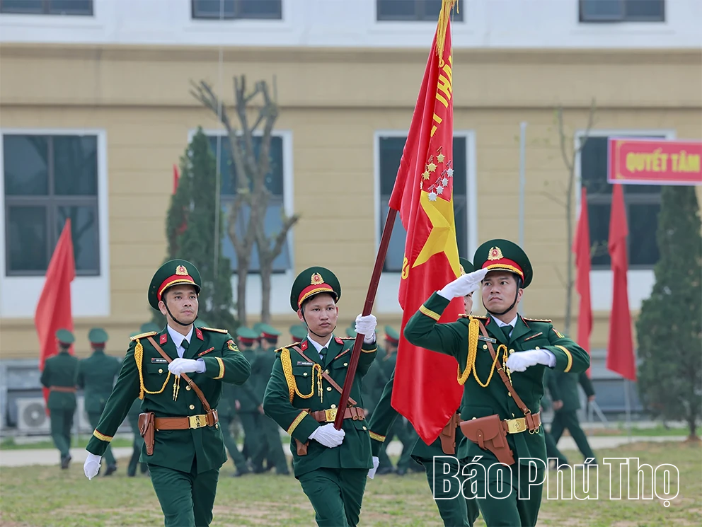 Bộ Chỉ huy quân sự tỉnh Phú Thọ ra quân huấn luyện năm 2026