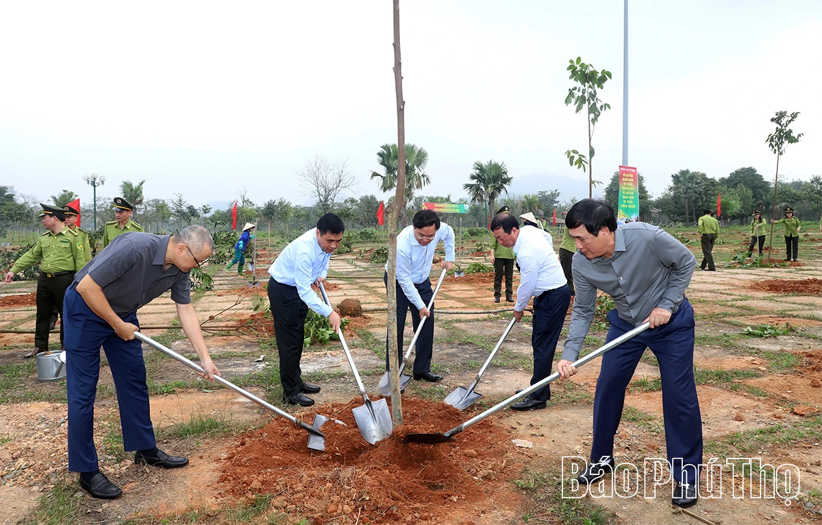 Phú Thọ phát động “Tết trồng cây đời đời nhớ ơn Bác Hồ” Xuân Bính Ngọ 2026
