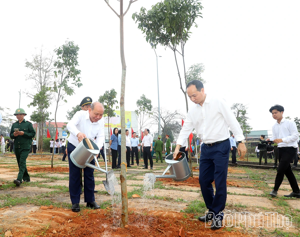 Phú Thọ phát động “Tết trồng cây đời đời nhớ ơn Bác Hồ” Xuân Bính Ngọ 2026