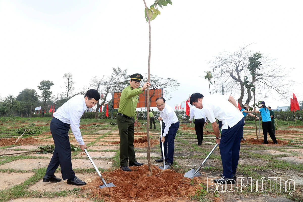 Phú Thọ phát động “Tết trồng cây đời đời nhớ ơn Bác Hồ” Xuân Bính Ngọ 2026
