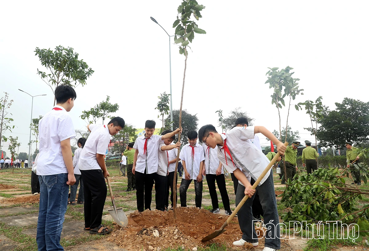 Phú Thọ phát động “Tết trồng cây đời đời nhớ ơn Bác Hồ” Xuân Bính Ngọ 2026