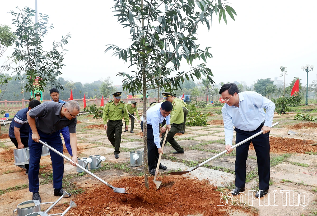 Phú Thọ phát động “Tết trồng cây đời đời nhớ ơn Bác Hồ” Xuân Bính Ngọ 2026